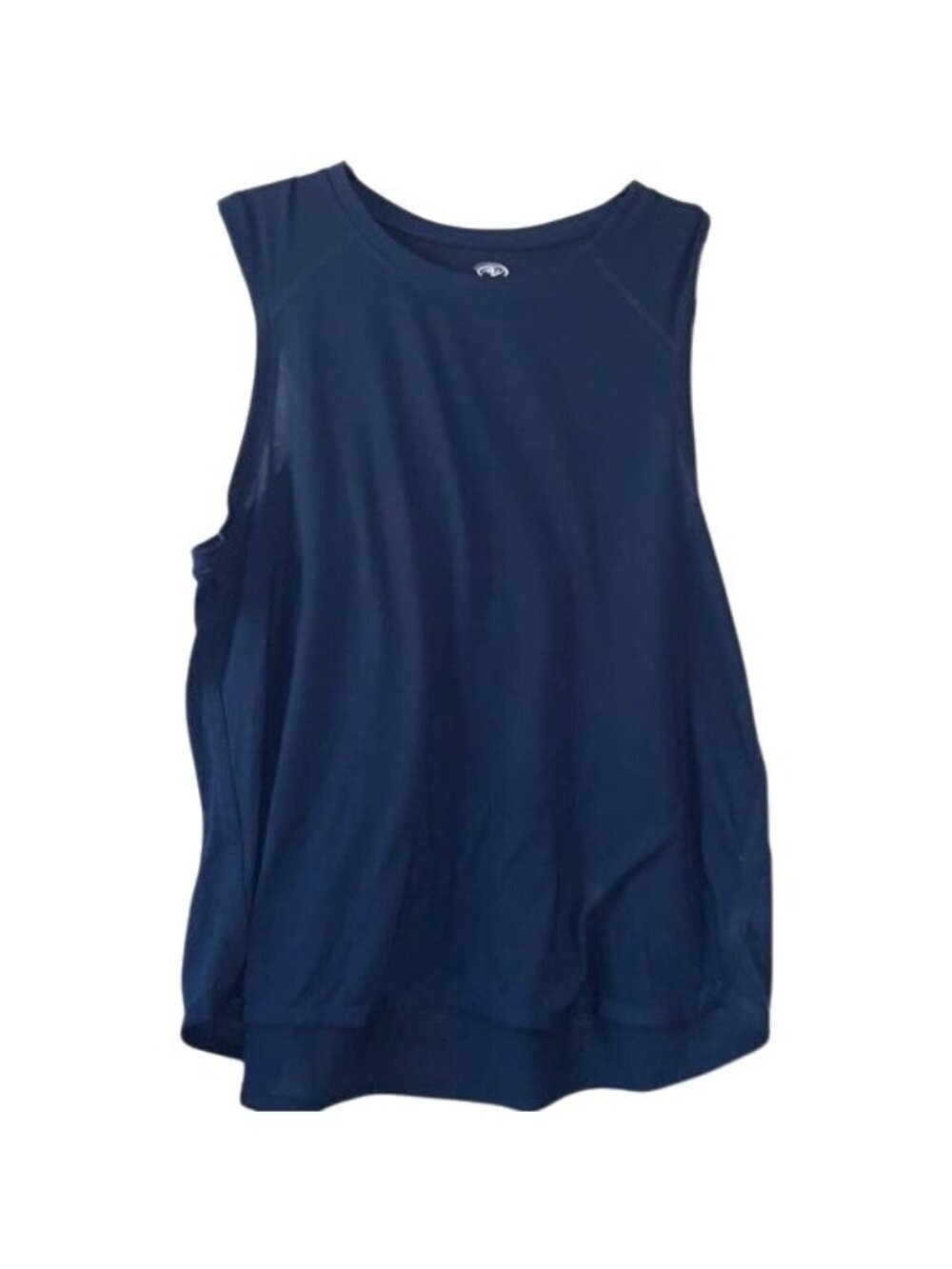 Athletic Works Navy Blue Sleeveless Tank Top Womens XL 16-18 Lightweight Breatha